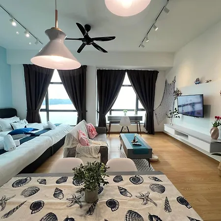 Oceanbay Seaview 6Pax Studio Netflix A-19-13 Kuantan Exterior photo