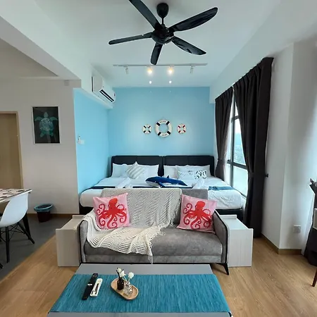 Oceanbay Seaview 6Pax Studio Netflix A-19-13 Kuantan Exterior photo