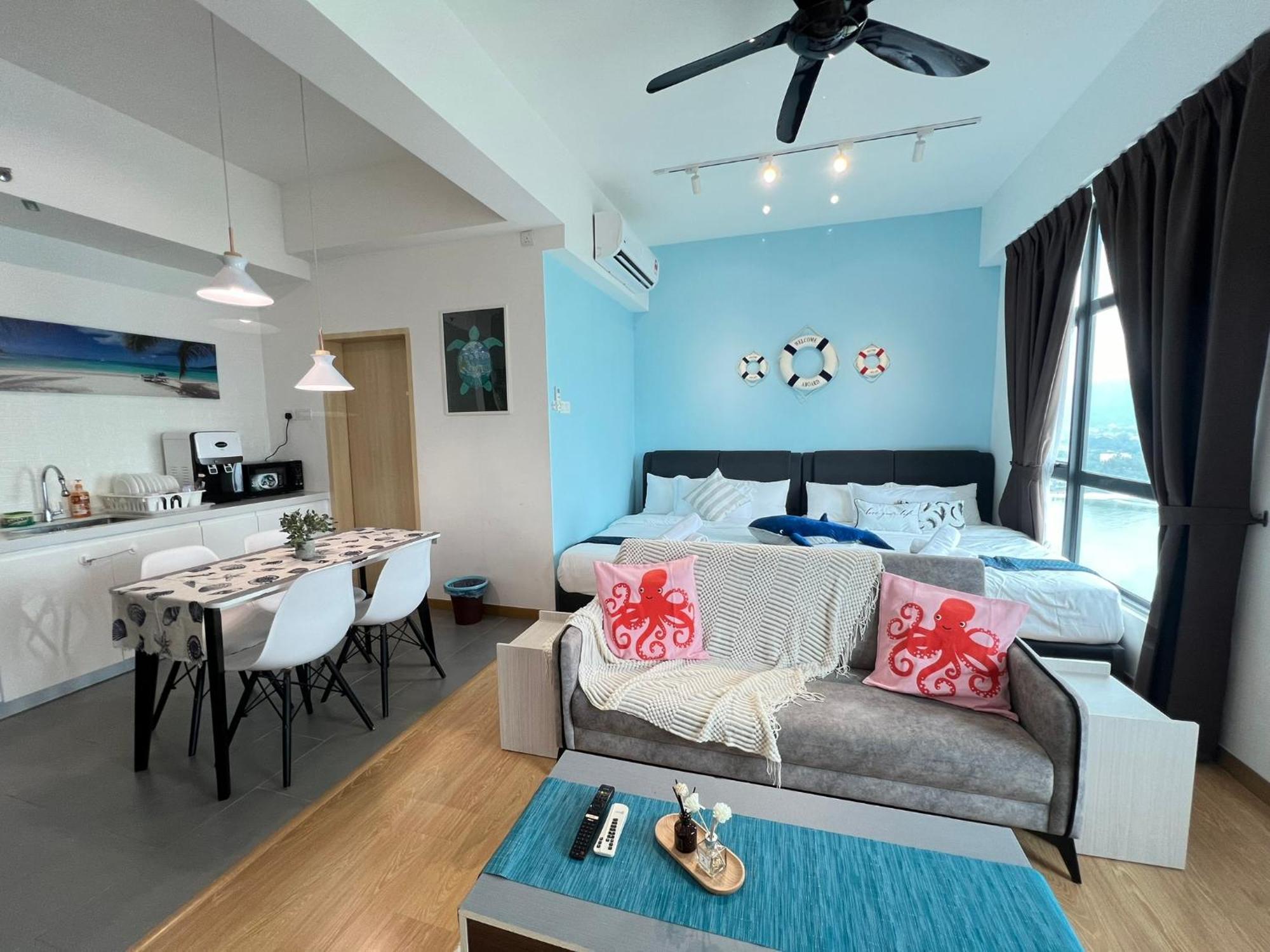 Apartment Oceanbay Seaview 6pax Netflix A-19-13 *