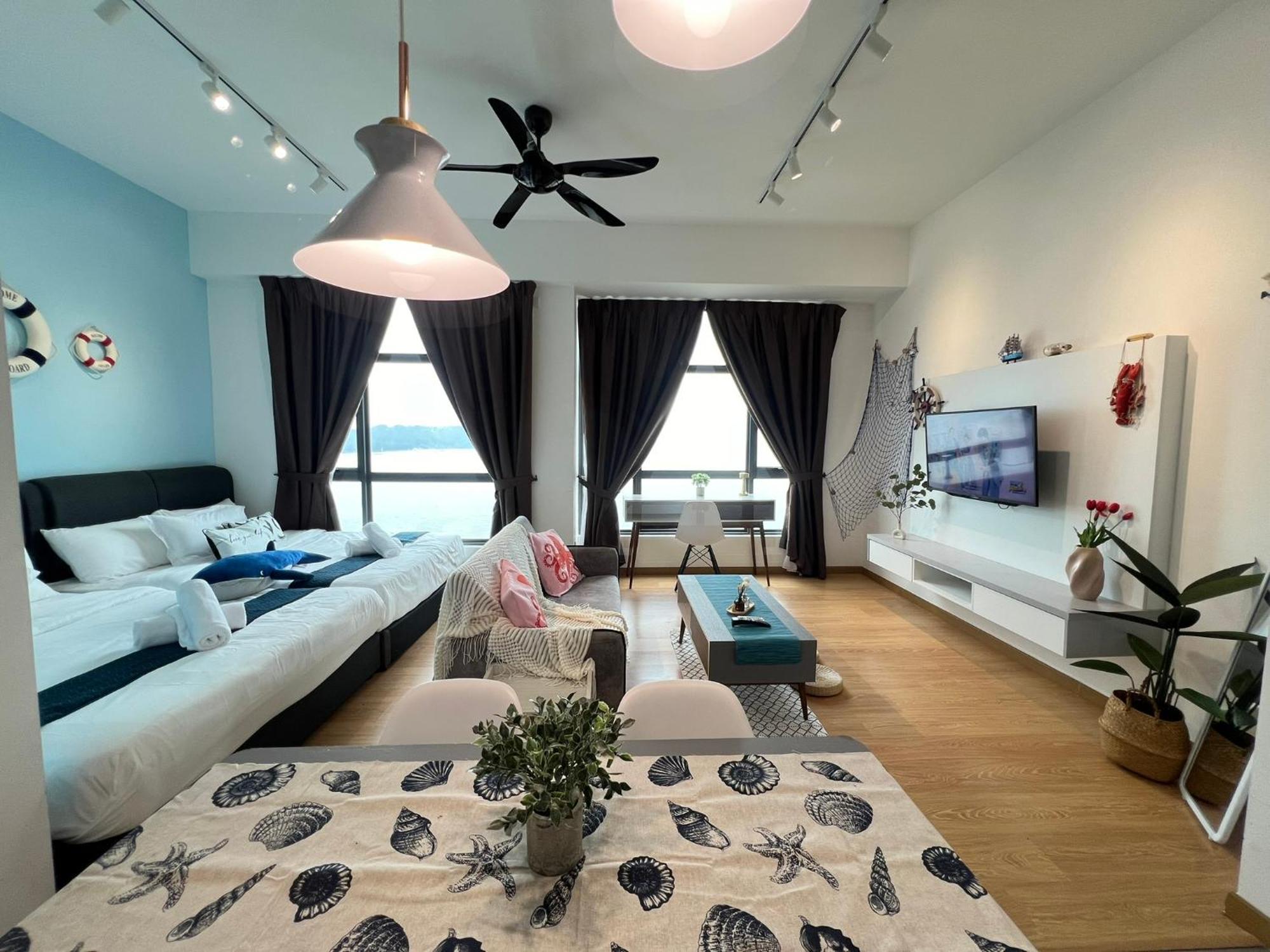 Oceanbay Seaview 6pax Netflix A-19-13 Kuantan