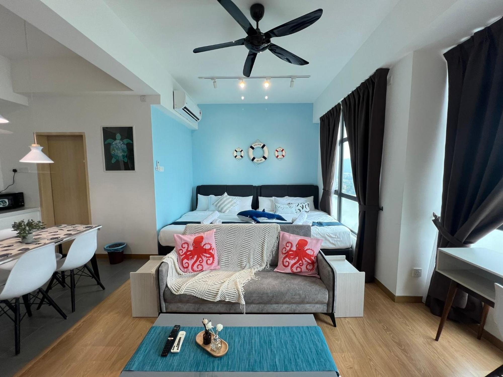 Oceanbay Seaview 6pax Netflix A-19-13 * Kuantan